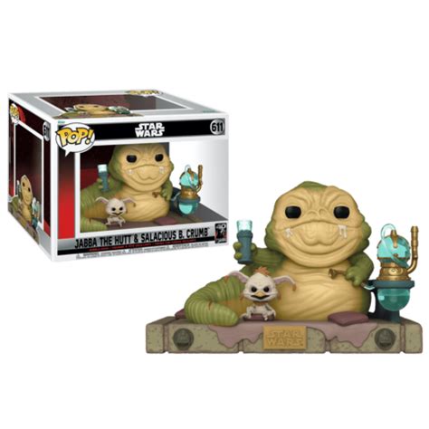 Funko Pop Star Wars Jabba The Hutt And Salacious B Crumb