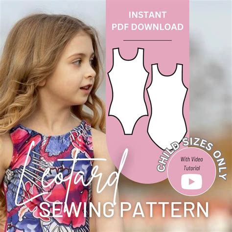 Leotard Sewing Pattern Tank Leotard Sewing Pattern Leotard Pattern Best Fitting Leotard