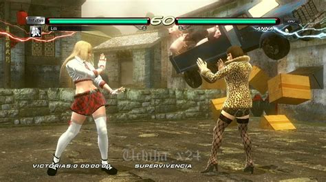 Lili Rochefort Vs Anna Willians Ryona Tekken Uchiha X