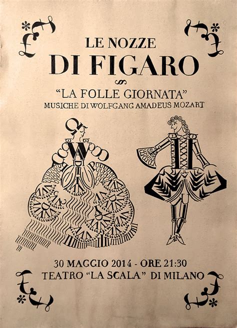 The Marriage Of Figaro Play Poster Behance