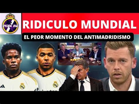 JOTA JORDI HACE EL RIDÍCULO Y ESTÁN DELIRANDO CON ESTE REAL MADRID DE