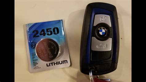 Bmw Key Fob Battery Replacement Youtube