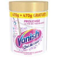 D Tachant Textile Oxi Action Poudre Blancheur Vanish Le Pot De G