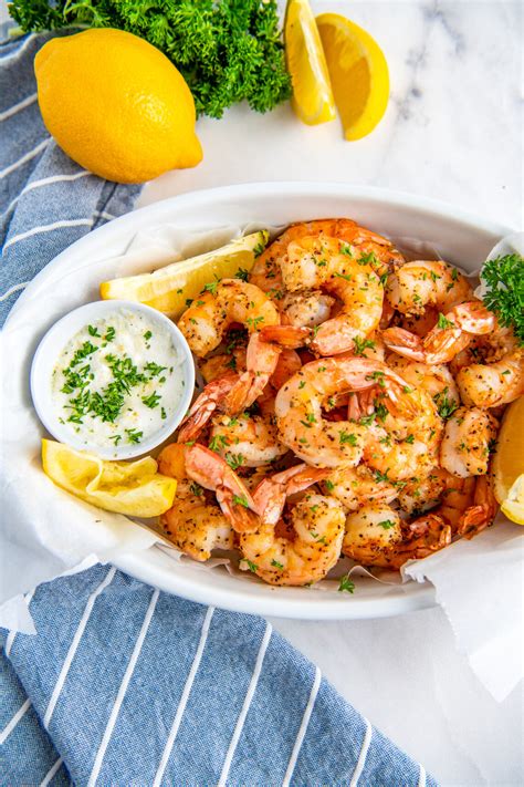 Easy 10 Minute Air Fryer Shrimp Recipe Easy Dinner Ideas