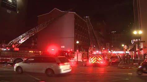 Firefighter Injured 9 Displaced After Early Morning Fire In Chinatown