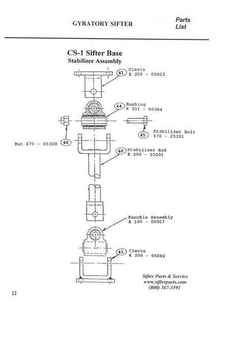 Drawing - Sifter Parts : Sifter Parts