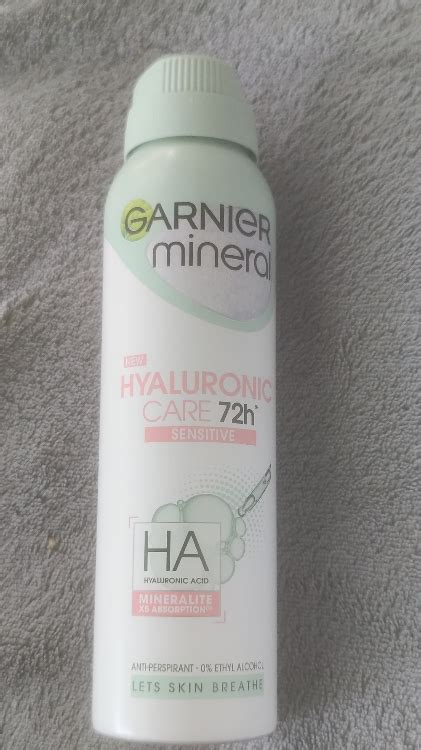 Garnier Mineral Dezodorant W Sprayu 72h Hyaluronic Care Inci Beauty