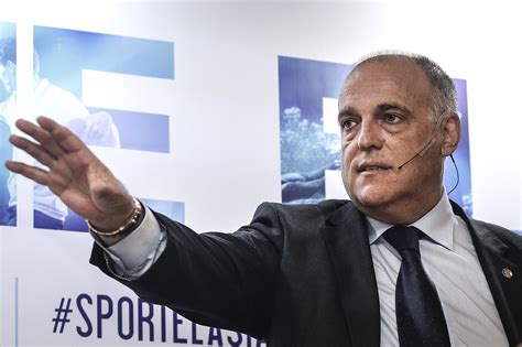 Javier Tebas Calls For Joan Laporta S Resignation If He Cannot Explain