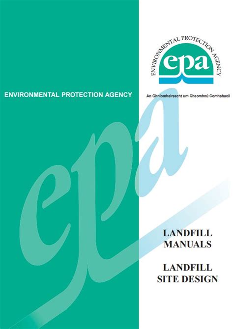 Landfill Manual - Site Design | Environmental Protection Agency