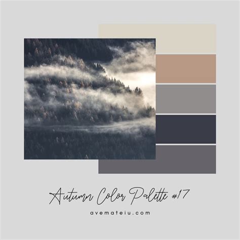 20 Fallautumn Color Palettes With Pantone And Hex Codes Free Colors