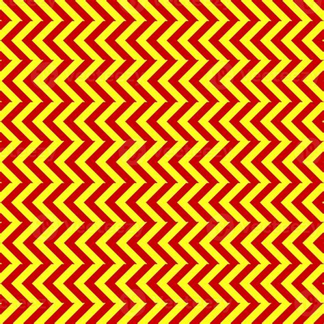 Classic Red And Yellow Chevron Seamless Pattern Seamless Zig Zag