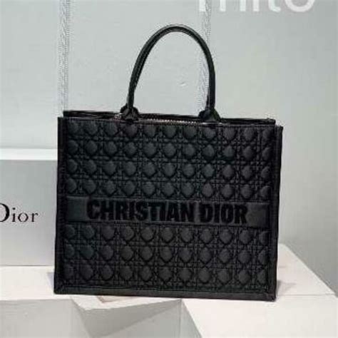 Buy DIOR BLACK MATTE FINISH TOTE - Online