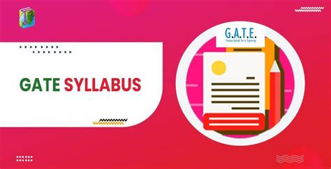 GATE Syllabus 2023: Complete Course-Wise Syllaubs [Download Now]