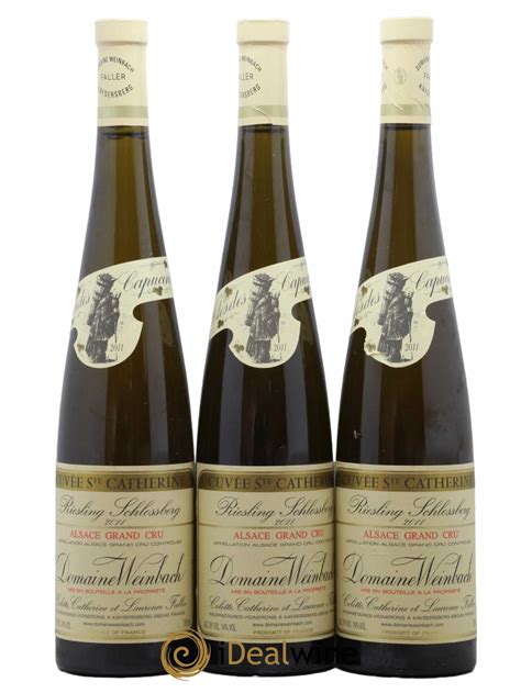 Acheter Alsace Grand Cru Riesling Schlossberg Cuv E Sainte Catherine