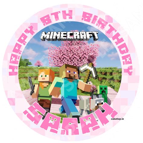 Minecraft Edible Cake Toppers Hot Sex Picture