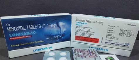 Lonitab Tablet Minoxidil Mg Intas Pharmaceuticals Ltd Tablets