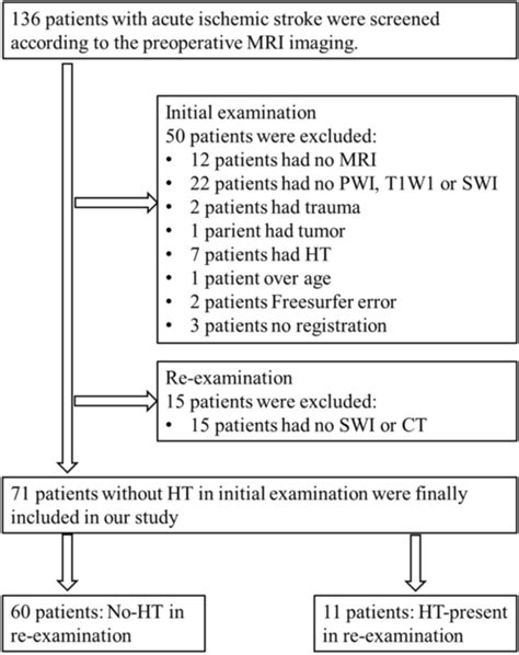 Figure From Prediction Model Of Hemorrhage Transformation In Patient