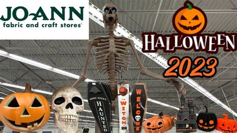 JOANN FABRIC 2023 Halloween Decorations Store Walkthrough YouTube