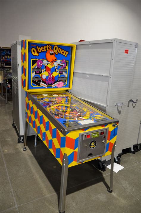 Q Bert S Quest A Q Bert Themed Pinball Machine At The Pinb Flickr