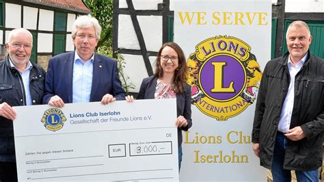 Iserlohn So unterstützt der Lions Club das Nadelmuseum