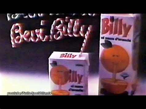 Spot Succo BILLY 1981 Il 1 Spot HD YouTube