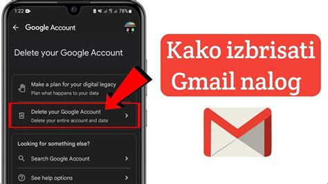 Kako Izbrisati Gmail Nalog Izbri Ite Google Ra Un Trajno Youtube