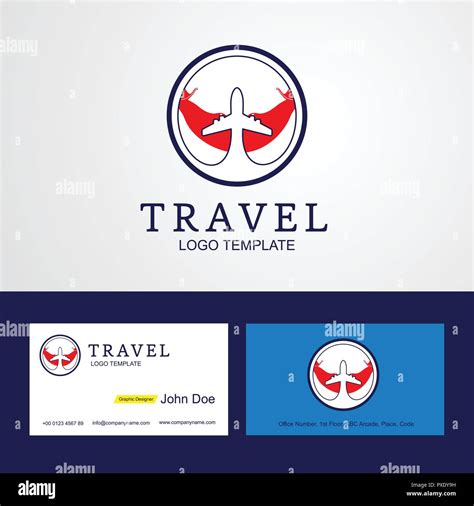 Travel Ecuador Creative Circle flag Logo and Business card design Stock ...