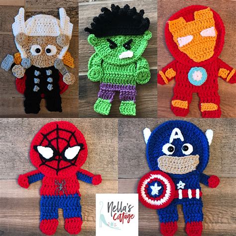 Ravelry Baby Superheroes Pattern By Jen Mitchell Nella S Cottage