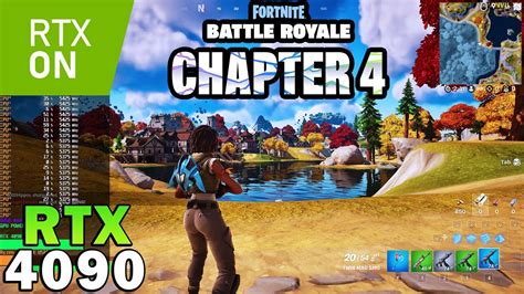 Fortnite Chapter 4 Ray Tracing Lumen RTX 4090 Ryzen 9 7950X Epic