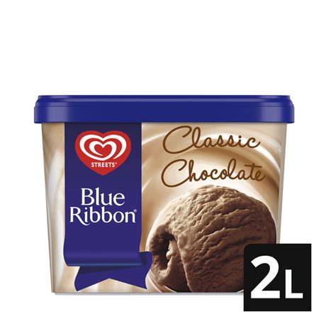 Calories in Streets Blue Ribbon Classic Chocolate Ice Cream calcount