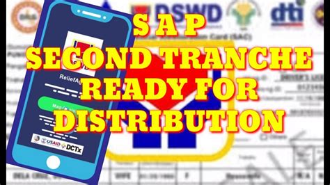 Nd Tranche Of Sap Now Ready For Distribution Youtube