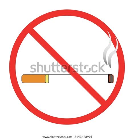 No Smoking Area Isolated Vector Stock Vector (Royalty Free) 2143428991 | Shutterstock