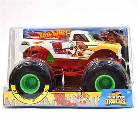 Hot Wheels Hw Pizza Co Monster Trucks Mattel V S Rl S A J T Kshopban