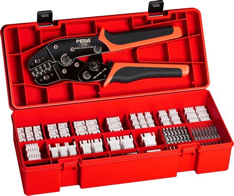 Peba Dupont Crimping Tool Kit Jst Crimper Awg For Mm Pitch