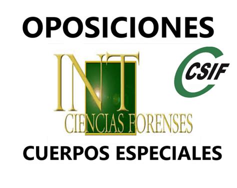 CSIF Ayudantes de Laboratorio del INTCF libre concurso oposición