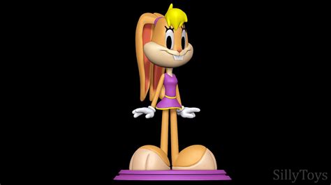 ArtStation - Lola Bunny - The Looney Tunes Show 3D print model | Resources