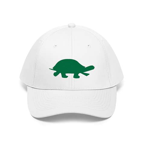 Turtle Baseball Cap Unisex Embroidered Hat Animal Hat Etsy