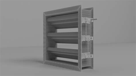 3d Model Ahu Damper Turbosquid 2064279