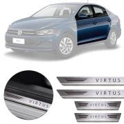 Soleira Aço Inox Volkswagen Virtus 2018 Em Diante