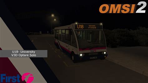 V3D Optare Solo U18 To University Omsi 2 YouTube