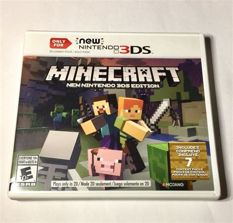 Minecraft: New Nintendo 3DS Edition - Nintendo 3DS | eBay | Nintendo ...