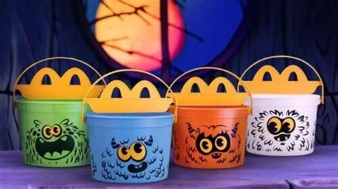 2024 McDONALD'S Halloween Bucket Pail Classic Boo Buckets HAPPY MEAL ...