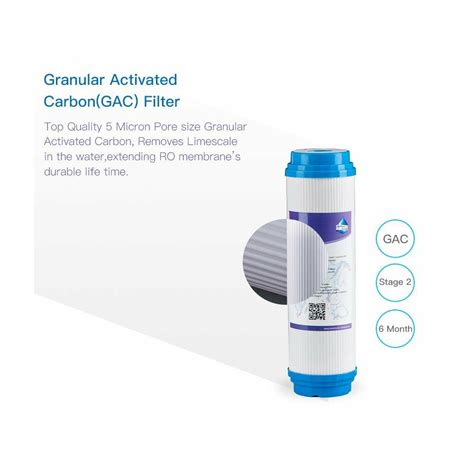 3 Pack Granular Activated Carbon Water Filter Gac Replacement 10 X2 5 5 Micron Ebay