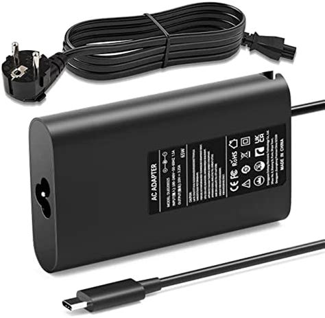 Caricatore Alimentatore USB C Tipo C 65W Per Dell Latitude 5520 5420