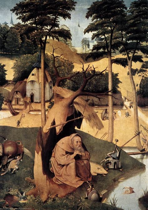 Réplique De Peinture La tentation de St Antoine de Hieronymus Bosch