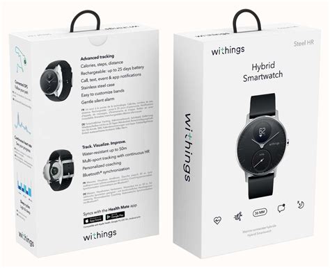 Withings Scanwatch Hybrid Smartwatch With Ecg Mm Black Hybrid