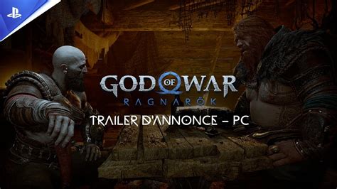 God Of War Ragnar K Trailer D Annonce Sur Pc State Of Play Vostfr