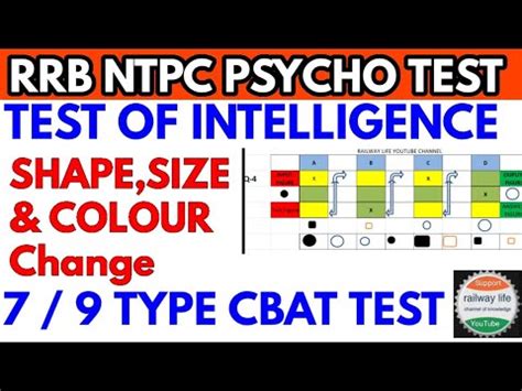 Station Master Psycho Test CBAT Aptitude Test Test Of