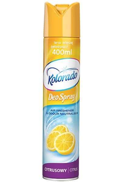 Odświeżacz powietrza KOLORADO Deo Spray Cytrusowy 400 ml Kolorado