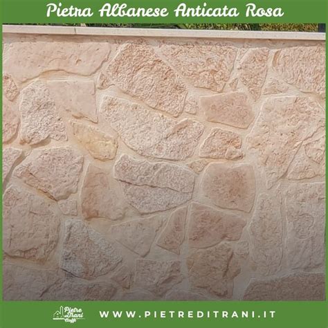 Pietra Albanese Anticata Rosa Pavimento E Rivestimento Flooring Tile